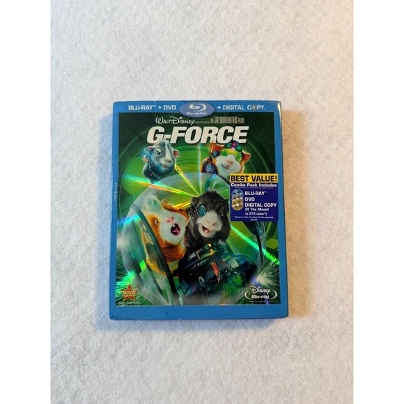 Other - Disney G-Force Blu-ray DVD Combo Pack 3-Disc Set‎ Kids Family Action Movie